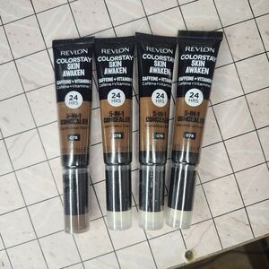 Revlon Colorstay Skin Awaken 5 In 1 Concealer 4 Tube Bundle Color 078